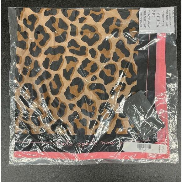 Kate Spade Lovely Leopard Cotton-silk Bandana - Picture 1 of 3